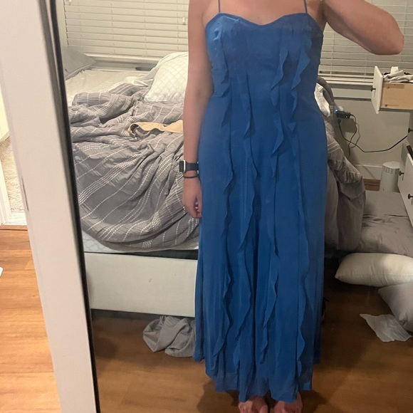 NWT Billy J Shore Maxi Dress Ocean - Picture 7 of 7